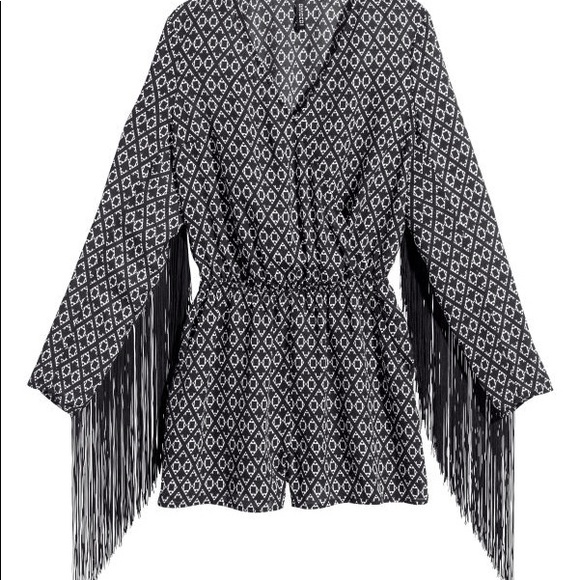 H&M x Coachella Fringe Romper/Jumpsuit - Picture 5 of 5